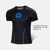 Free shipping 2015 t-shirt Superman/Batman/spider man/captain America /Hulk/Iron Man / t shirt men fitness shirts men t shirts