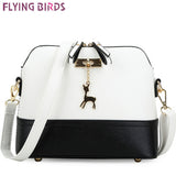 FLYING BIRDS! women bags for women messenger bags shoulder bag ladies leather handbag purse high quality bolsos pouch LS4851fb