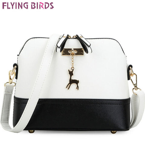 FLYING BIRDS! women bags for women messenger bags shoulder bag ladies leather handbag purse high quality bolsos pouch LS4851fb