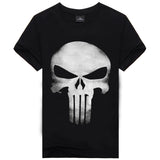 3D T Shirt Men Plus Size Cotton Tops Tee Skull Printed Short Sleeve Cotton T-shirt Men Hip Hop Sport Camisetas Brand Clothing