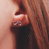 Infinity Stud Earrings