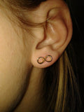 Infinity Stud Earrings