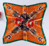 Women 90*90cm satin Square Scarf  High Quality  Imitated Satin Scarves  Shawl Hijab 2015 fashion style
