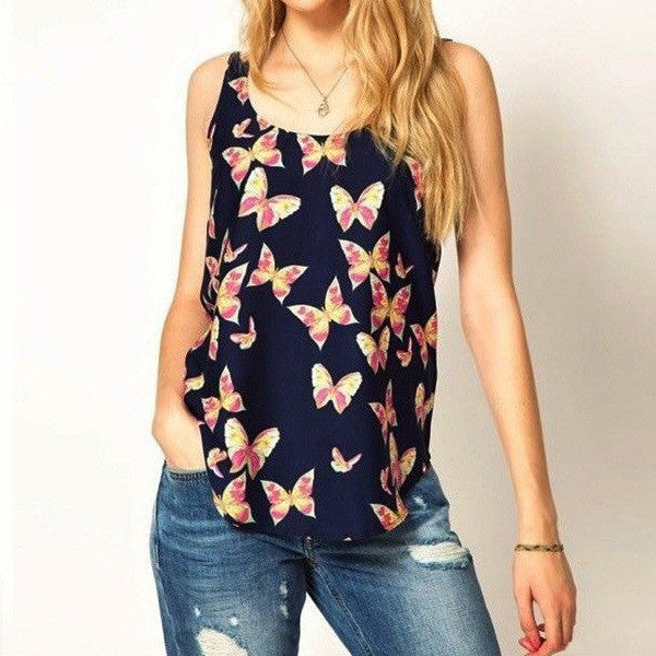 Hot Sale 2016 Summer Women' Tanks Women Sleeveless Top T Shirt Female Tank Tops Camisole Blusas Femininas S-XXXL Plus Size C1