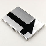 Waterproof Stainless Steel Silver Aluminium Metal Case Box Business ID Credit Card Holder Case Cover  L09407