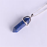 Natural Stone Pendant Bijoux Chain Necklaces