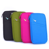 New Arrive Korean Style Passport Wallet Travelus Polyester Multifunction Credit Card Package ID Holder Travel Storage Bag