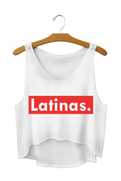 SexeMara Fashion Crop Tops "Latinas"
