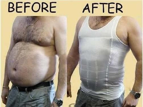 Mens Slimming Body Shaper Bellly Buster Underear Vist Compression s M L XL XXL