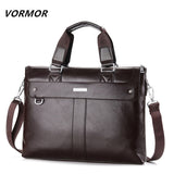 2016 Men Casual Briefcase Business Shoulder Bag Leather Messenger Bags Computer Laptop Handbag Bag Men's Travel Bags NBB235