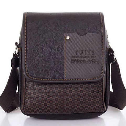 Lowest price 2016 New hot sale PU Leather Men Bag Fashion Men Messenger Bag small Business crossbody shoulder Bags   A40-293