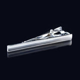 Men's Classic Gold or Silver Metal Clasp Tie Clip