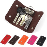 2016 Women Men Hot Sale Quality Fashion Solid Key Organizer Key Wallets Bag Car Keychain Housekeeper Key Holders W015
