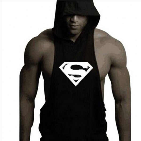 Skull ZYZZ Golds Bodybuilding Stringer Hoodies Gym Stringer Hoodie Fitness Brand Tank Top Men Clothing Cotton Pullover Hoody