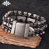 Men's Skull Link Bracelet