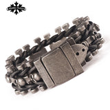 Men's Skull Link Bracelet