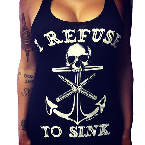 Women's Pirate Themed Fashion Tank