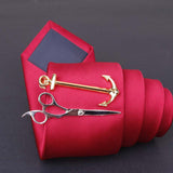 Men's Golden & Silver Novelty Tie Clips