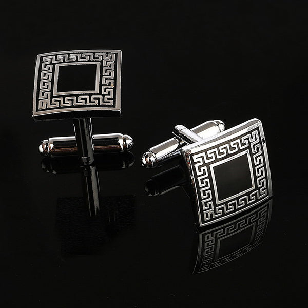 Laser Engraved Men's Cufflinks