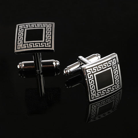 Laser Engraved Men's Cufflinks