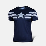 Free shipping 2015 t-shirt Superman/Batman/spider man/captain America /Hulk/Iron Man / t shirt men fitness shirts men t shirts