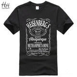 HanHent Hermanos T-Shirt Man Breaking Bad T Shirt Men Walter White Cook Tops Heisenberg Men Tops Tees 2016 Summer Fashion New