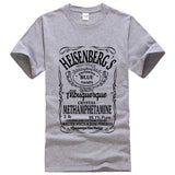 HanHent Hermanos T-Shirt Man Breaking Bad T Shirt Men Walter White Cook Tops Heisenberg Men Tops Tees 2016 Summer Fashion New