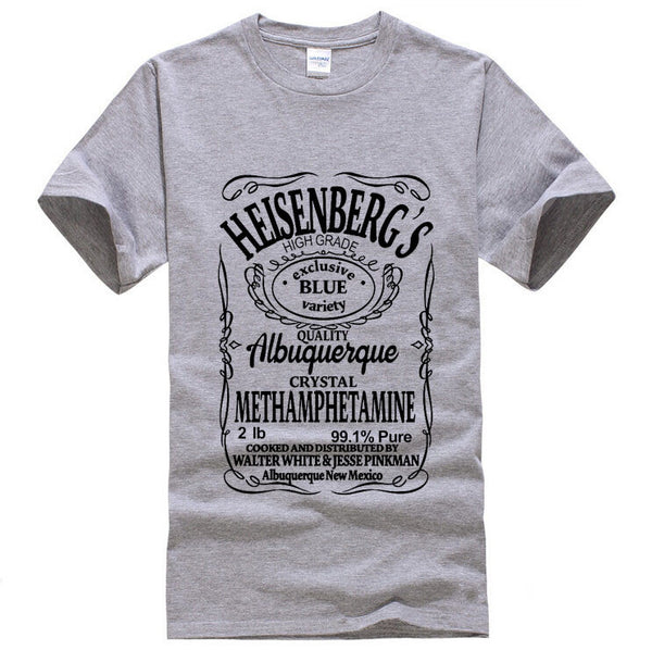 HanHent Hermanos T-Shirt Man Breaking Bad T Shirt Men Walter White Cook Tops Heisenberg Men Tops Tees 2016 Summer Fashion New