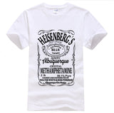 HanHent Hermanos T-Shirt Man Breaking Bad T Shirt Men Walter White Cook Tops Heisenberg Men Tops Tees 2016 Summer Fashion New
