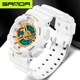 Sanda G Shock-style Men's Digital Sports Watch