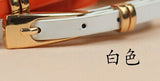 2015 New famale ladies waist belt 16 colors Alloy metallic buckle slim thin Straps elastic PU leather All-match free shipping