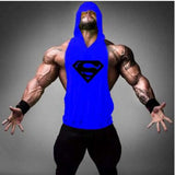 Skull ZYZZ Golds Bodybuilding Stringer Hoodies Gym Stringer Hoodie Fitness Brand Tank Top Men Clothing Cotton Pullover Hoody