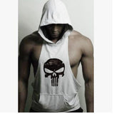 Skull ZYZZ Golds Bodybuilding Stringer Hoodies Gym Stringer Hoodie Fitness Brand Tank Top Men Clothing Cotton Pullover Hoody