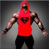 Skull ZYZZ Golds Bodybuilding Stringer Hoodies Gym Stringer Hoodie Fitness Brand Tank Top Men Clothing Cotton Pullover Hoody