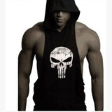 Skull ZYZZ Golds Bodybuilding Stringer Hoodies Gym Stringer Hoodie Fitness Brand Tank Top Men Clothing Cotton Pullover Hoody