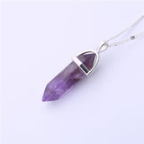 Natural Stone Pendant Bijoux Chain Necklaces