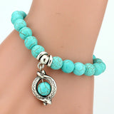 Women's Bohemian Turquoise Pendant Bracelet