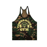 2016 New Gym clothing Singlets Camouflage Tank Tops Shirt Bodybuilding Equipment Fitness Men's Golds Gym Stringer WAIBO BEAR