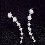 Rhinestone Crystal Hook Earring