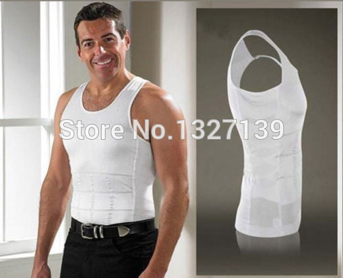 Mens Slimming Body Shaper Bellly Buster Underear Vist Compression s M L XL XXL