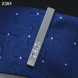 Crystal Setting  Tie Clips for Men