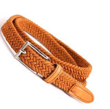 Women's Braided Fashion Canvas Belts