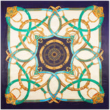 Free Shipping 2016 Hot Sale Satin Square Silk Scarf Printed For Ladies,New Arrival Women Brand Polyester Scarves 90*90cm