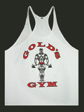 2016 gym vest bodybuilding clothing and fitness men tank tops golds gym brand high quality 100% cotton undershirt gym large size