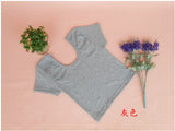 2016 New Women Best Sell U neck Sexy Crop Top Ladies Short Sleeve T Shirt Tee Short T-shirt Basic Stretch T-shirts