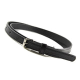 Multi Color Thin Skinny Faux Leather Waistband Womens Ladies Casual Belt Strap