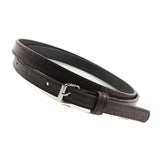 Multi Color Thin Skinny Faux Leather Waistband Womens Ladies Casual Belt Strap