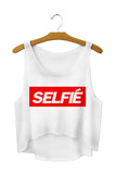 SexeMara  Pop Culture Fitness Crop Tops "Selfie"