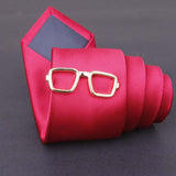 Men's Golden & Silver Novelty Tie Clips