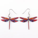 Women's Dragonfly Drop Earrings
